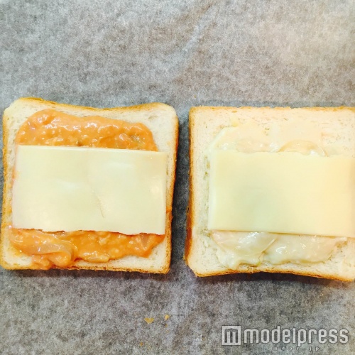 2種類のカルボナーラトーストに！（C）モデルプレス