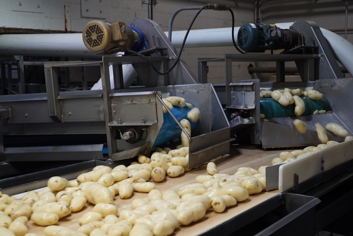 まるごとじゃがいも100%で作られる「マックフライポテト」(画像提供:日本マクドナルド)