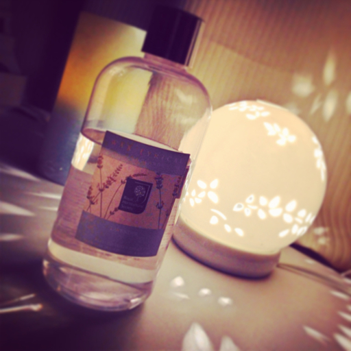 オイルとランプの写真