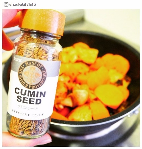 「クミン」の痩せ効果にダイエッター熱視線！おすすめのやり方／shizukabi17bi16さんInstagram
