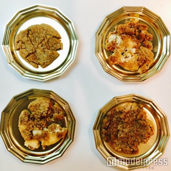 クッキーとティラミスを重ねて（C）モデルプレス