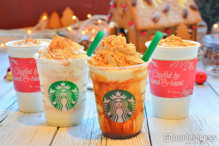 【飲んでみた】スタバ新作ナッツたっぷり濃厚ドリンク！美味しさの秘密はホワイトチョコ＆キャラメル（C）モデルプレス