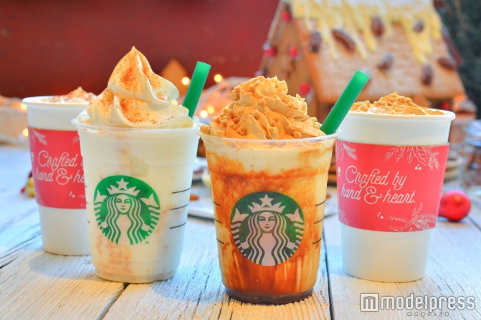 クリスマスドリンクが美味しそう！（C）モデルプレス