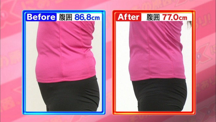 結果には個人差があります／バラエティ番組『その原因、X（エックス）にあり！』28日放送回より（画像提供：フジテレビ）