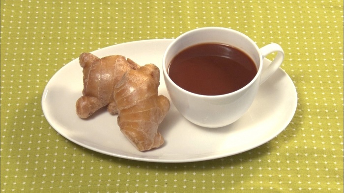 むくみ腸にオススメのしょうがココア／バラエティ番組『その原因、X（エックス）にあり！』28日放送回より（画像提供：フジテレビ）