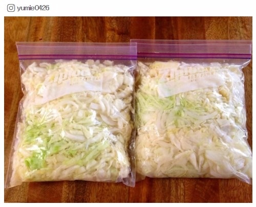 「酢キャベツ」ならお漬物感覚で痩せた！簡単作り方とアレンジレシピ／yumie0426さんInstagram