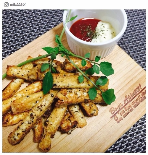 揚げ物が食べたい！時は「フライド豆腐」でヘルシーに／mifa5582さんInstagram