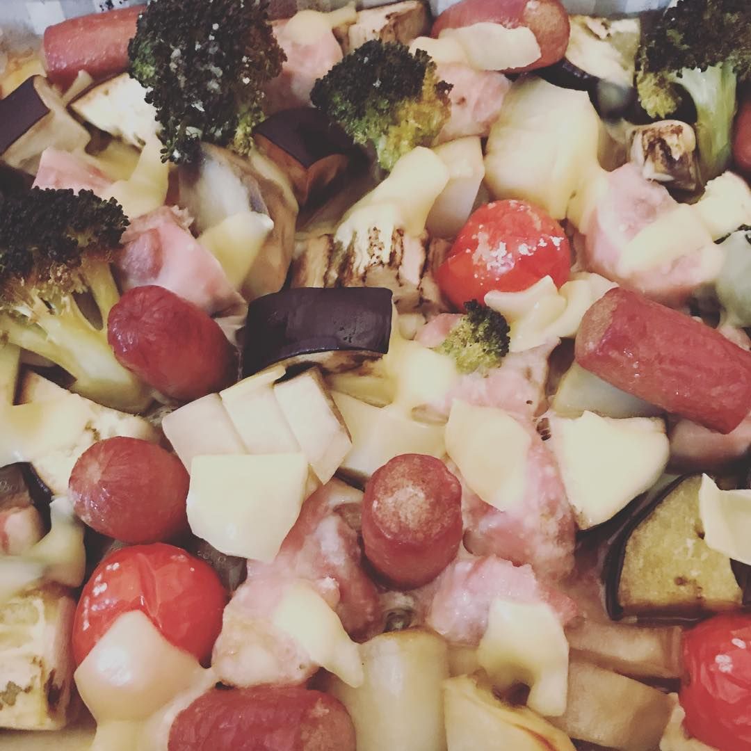 ぎゅうぎゅう焼きなら簡単！野菜もたっぷり取れておいしい♡_image1