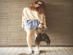 デニムに合わせるなら絶対これ♡my最愛スニーカーをゲットせよ。