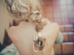 女の子になれる魔法のアイテム"リボン"で編み込みをグレードアップ♡