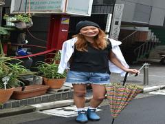 何にでも合う！夏マストアイテム♡デニムショートパンツコーデ！