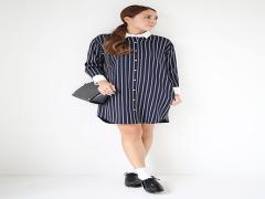 カジュアルガーリー王道のコーデは”シャツワンピ”1枚で叶うって知ってた…？♡