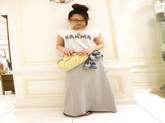 大人レディを目指す♡大胆ロングワンピースでフェミニンコーデ♪