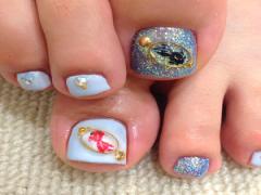 今年も夏を楽しみたい♡夏のお出掛け先別フットネイルカタログ