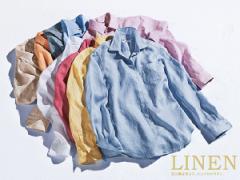 UNIQLOリネンシャツ＊こなれたペアルックCode