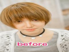 切ってみた！短めバング！いい感じかも♪でもお家で難しいなんてことありませんか？