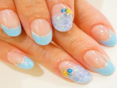 マリンな気分♡夏デザインのフレンチネイルまとめ