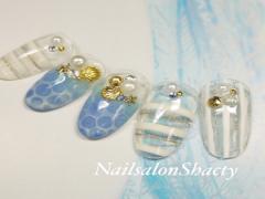 海にいくならコレ♪マネっこしたいマリンネイル♡