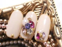 インスタ＃3DATTACKER で見つけた。宝石みたいな3Dネイルが可愛すぎる♡