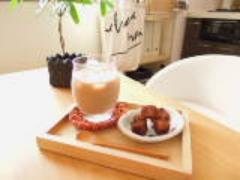 ぱちぱち音に耳を澄まして♩ミルクを注いでオシャレドリンク出来上がり♡