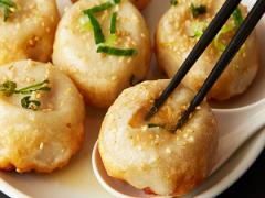 それぞれ個性があって、どれも美味しい♡焼き小籠包食べ比べ！