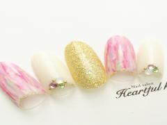 夏だからこそカラフルなネイルに！大人の3色マーブルネイルカタログ