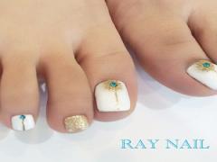 夏のオシャレといえば♪いろいろなフットネイルのデザインまとめ♡