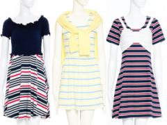 ガーリーマリンが叶う「ボーダーワンピ」がキュート♡