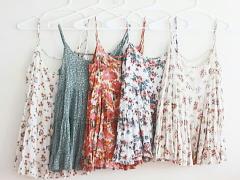 やっぱり大好き♡レトロ花柄ワンピースで彩る夏のヒロインスタイル