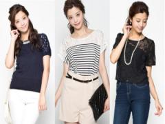 ほの甘な透け感にドキッ！「レーストップス」3選