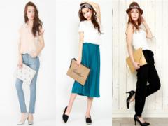 イマドキおでかけスタイルは「クラッチ」を持つだけで完成する！