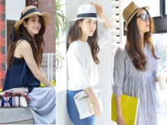 おしゃれ上級者のマストアイテム！「ハット」があれば即こなれ感演出