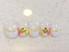 上司受け抜群！オフィスで使えるシンプルネイル