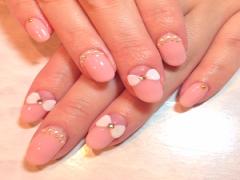 3Dネイルで大人可愛いお目立ちネイルを作りましょ♩