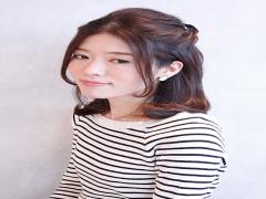 ハーフアップの編み込みで超絶かわいくなっちゃお♡