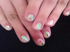 この夏は涼しげな指先に♡控えめなキラキラが可愛いラメ×クリアネイルカタログ