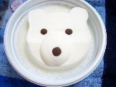 そんな瞳で見つめないで♡もう一度会いたい「キュートな南国白くま」アイス