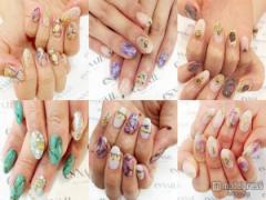 存在感たっぷり！2015年夏トレンドの“大理石ネイル”6選