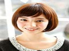 秋のファッションにぴったり！かわいい系ナチュラルボブ