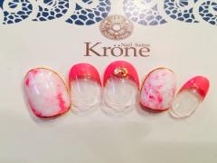 夏にぴったり！カラフルなマーブルネイルがポップでかわいい♡