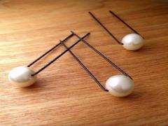 アレンジ使いにオススメ❤️《パールピン》を自分で作ってオシャレアレンジ❤️