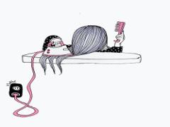 Forくせ毛さん。湿気にさらされた時用お出かけ先緊急アレンジ♭