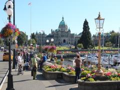 街全体がまるで花園...永住したいカナダの「ビクトリア」を知りたい♭