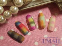 温かモコモコなブランケットネイルで秋をもっと楽しんで♡