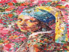 使うのはマステだけ。鮮やかで繊細に新たな魅力を見出す船原七紗のアート作品