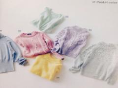 春の空気を感じたい。パステルネイルとニットで始めるちょっぴり早めの春支度