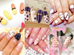 冬ネイルは“りぼん”で女の子らしさ全開に♪