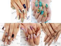 スラリ指長効果あり！コンプレックス解消のストライプ＆ラインネイル5選