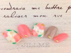 「甘さ控えめ」くらいが丁度いい。和菓子を感じるやさしい春ネイル