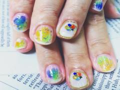 あえて塗らないがおしゃれなの。"塗りかけネイル"特集♡